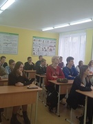 Профориентационная беседа УО "Военная Академия Республики Беларусь" с представителем ВА РБ п/пк Насоновым Р.А. 21.12.23г.
