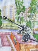 Выставка рисунков "Мой любимый город"