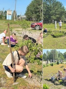 16.06 трудовая практика в рамках республиканского конкурса по благоустройству и озеленении территорий учреждений образования «Украсим Беларусь цветами»