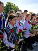 Республиканский слёт  "БРПО - территория возможностей". Церемония прощания с пионерским галстуком и возложение цветов