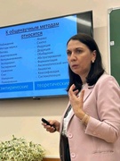 На базе гимназии имени Я.Купалы прошел методический практикум по теме «Методическое сопровождение учащихся при написании учебно-исследовательских работ» для педагогов Мозырского района