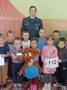 Мероприятие с инспектором Лельчицкого РОЧС