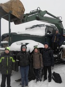 Экскурсия в Волковысское  КХ  Росский участок 07.02.17 г. 6 кл.