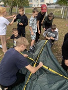 Салют, Пионери