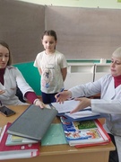 19.02.2025 Врачи  Лельчицкой ЦРБ провели в ГУО "Милошевичская  средняя  школа "