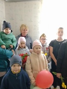 Посещение ветерана Е. А. Новик в Агр. Крупец