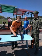 Участие в районной военно-спортивной игре "Зарница"