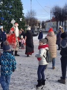 Новогдние представления у Городской ёлки