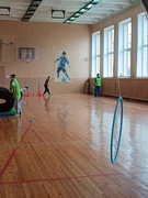 Участие в районных соревнованиях "А ну-ка, девушки!", проходившие в СШ №12