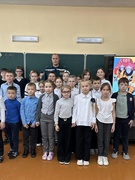 Профилактическая беседа с представителем МЧС
