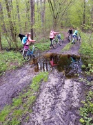 Велопробег 7 мая 2022  по маршруту    школа-пограничная застава-Рум-Хорлин-Случ-Бронислав