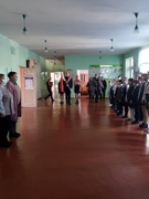 Урачыстая лінейка прысвечаная пачатку новай вучэбнай чвэрці.