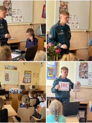 Беседа с сотрудником МЧС по правилам пожарной безопасности
