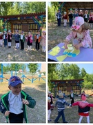 01.06.2023 Праведзена забава з рознаўзроставай групай прысвечаная Дню абароны дзяцей «Гэты свет для дзяцей».