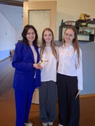 Сердечные поздравления с Днём матери от членов ОО “БРСМ” Копцевичской школы