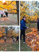 Акция "Чистый двор" 28.10.2024 #Полезные_каникулы #7Б_11