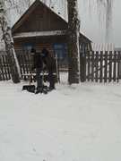 "Снег в радость"" помощь пожилым людям в уборке частных дворовых подворий