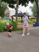 Летние игры на прогулке