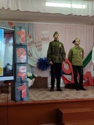 Литературная гостиная "За  мир  мы  вас благодарим"