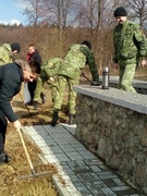 Акция "Память" совместно со служащими пограничной заставы им.В.М.Усова