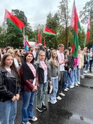Шествие молодежных делегаций районов Гомельской области