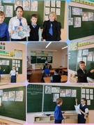 Информационный час, посвященный Дню космонавтики. 3 А класс