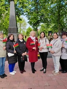 Участие коллектива детского сада в торжественном митинге "Память"