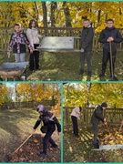 Акция "Чистый двор" 29.10.2024 #Полезные_каникулы #6А