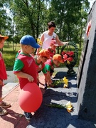 Экскурсия и возложение цветов к «Кургану Славы» д. Старое Высокое в преддверии Дня Независимости Республики Беларусь