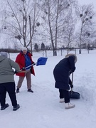 Областной субботник по расчистке снега!
