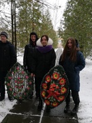 Митинг, посвящённый 77-ой ГОДОВЩИНЕ ОСВОБОЖДЕНИЯ Г. РЕЧИЦА И РАЙОНА ОТ НЕМЕЦКО-ФАШИСТСКИХ ЗАХВАТЧИКОВ