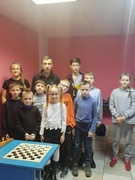 Соревнования по шашкам среди школьников