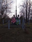 Трудовой десант  по уборке воинских захоронений (д. Горваль, д. Береговая Слобода)