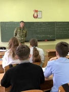 Диалог с пограничником в Базовой школе №5