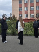 12 апреля педагог-организатор Ирина Стороженко проводила занятие по подготовке к районному конкурсу «Зарница»