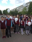 Вступление в Пионеры. Митинг, посвящённый памяти О. Соломовой