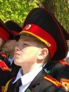 Сустрэча з кадетам І курса Гомельскага кадетскага вучылішча Нікіціным Арсенем