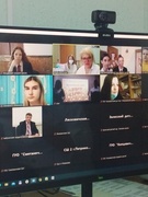 Онлайн - встреча с лидерами школьного самоуправления, членами районного Совета старшеклассников