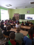 Встреча пионеров со Щербицким Н.В.