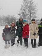 Конкурс рисунков на снегу  ЗИМУШКА-ЗИМА