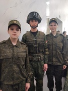 Встреча с преподавателями и курсантами Военной академии Республики Беларусь