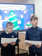 Учащиеся 6-8 классов просмотрели видеофильм "Рождество в Германии". Узнали каким образом немцы отмечают Рождество. Каких традиций и обычаев они придерживаются