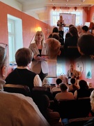 Работа кино-видео сети.Просмотр фильма "Конституция -основной закон государства "