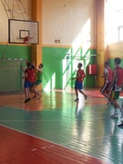 Соревнования по баскетболу среди сборных команд 1 и 3 курсов