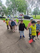 Пешая прогулка к перекрестку