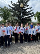 Мини-митинг возле памятника "СМУГНАР"