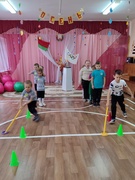 Дружественная встреча воспитанников детского сада и учеников 1 класса