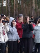 В рамках Дня экологических знаний для учащихся Лясковичской средней школы научными сотрудниками ГПУ НП "Припятский" был организован экологический час на берегу реки Припять