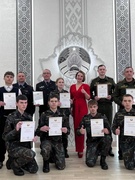 Закрытие месячника по военно-патриотическому воспитанию.