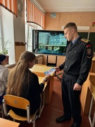 "Могилевский институт МВД осуществляет подготовку ... " (профориентациооная беседа курсанта Замостиновича Александра)